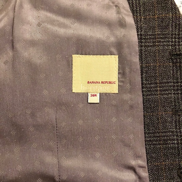BANANA REPUBLIC Heritage Collection Wool Plaid Vest New No Tags 38R - Picture 8 of 15